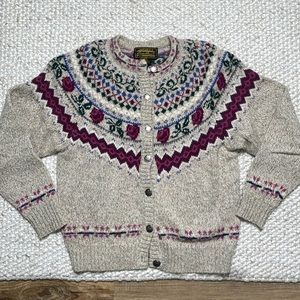 Eddie Bauer Vintage Sweater Cardigan